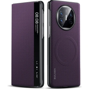 Huawei Mate X5 Için Sulada Kevlar Akıllı Pencereli Telefon Kılıfı (Yurt Dışından)