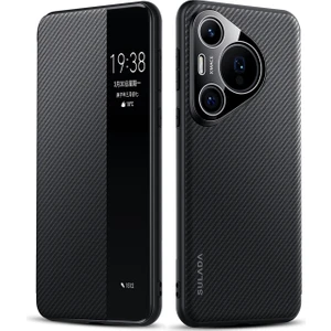 Huawei Pura 70 Için Sulada Akıllı Pencere Pu Kılıf (Yurt Dışından)