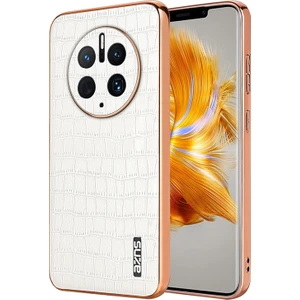 Huawei Mate 50 Pro Için Azns Timsah Dokulu Kılıf (Yurt Dışından)
