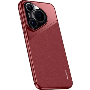 Huawei Pura 70 Için Düz Deri Pc Kılıfı (Yurt Dışından)