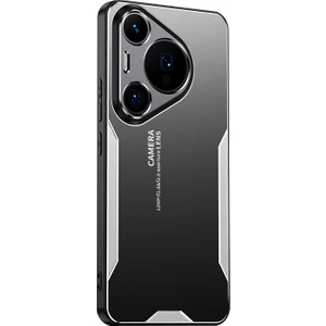 Huawei PURA70 Için Tpu Hibrit Metal Telefon Kılıfı (Yurt Dışından)