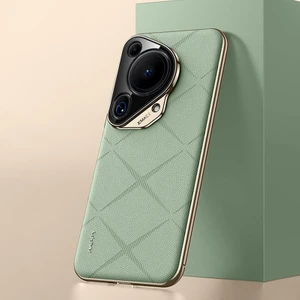 Huawei Pura 70 Ultra Için Düz Deri Pc Telefon Kılıfı (Yurt Dışından)