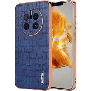 Huawei Mate 50 Pro Için Azns Timsah Dokulu Kılıf (Yurt Dışından)