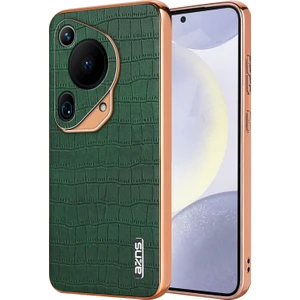 Huawei Pura 70 Ultra Için Azns Timsah Dokulu Kılıf (Yurt Dışından)
