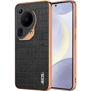 Huawei Pura 70 Ultra Için Azns Timsah Dokulu Kılıf (Yurt Dışından)