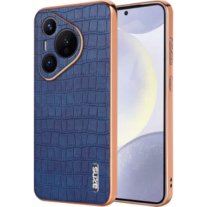 Huawei Pura 70 Için Azns Timsah Dokulu Kılıf (Yurt Dışından)