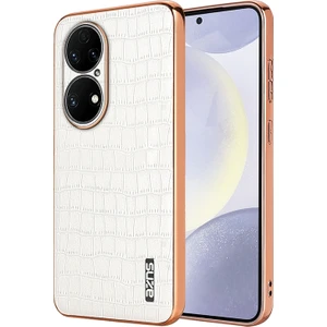 Huawei P50 Için Azns Timsah Dokulu Kılıf (Yurt Dışından)