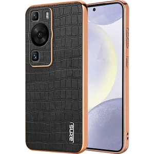 Huawei P60 / P60 Pro Için Azns Timsah Dokulu Kılıf (Yurt Dışından)