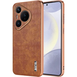 Huawei Pura 70 Için Azns Timsah Dokulu Kılıf (Yurt Dışından)