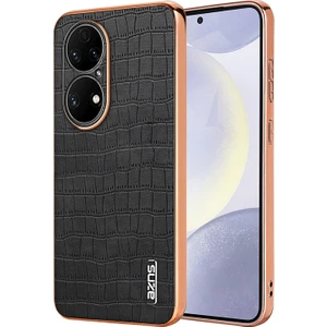 Huawei P50 Için Azns Timsah Dokulu Kılıf (Yurt Dışından)