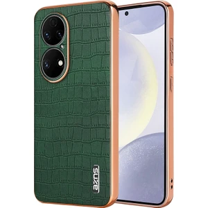 Huawei P50 Pro Için Azns Timsah Dokulu Kılıf (Yurt Dışından)