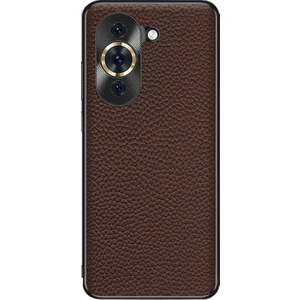 Huawei Nova 10 Pro Için Litchi Dokulu Deri Kılıf (Yurt Dışından)