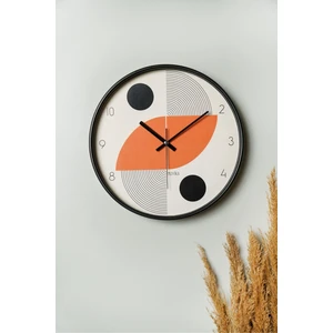 Muyika Design Muyika Iniziare Bohem  Gerçek Cam 30  cm  Sessiz Mekanizma Duvar Saati Pds-30