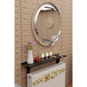 Montajsız Petek Üstü Metal Raf, Kalorifer Peteği Raf Dresuar Uçan Raf 60  cm  Mt98