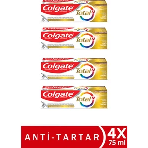 Anti-Tartar TOTAL12 75ML Diş Macunu x 4 Adet