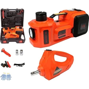 Elektrikli Araba Kriko Kiti 5 Ton 12V Hidrolik Kriko Seti