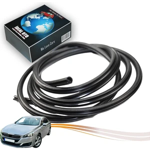 İdeal Otomotiv Peugeot 508 2010-2018 Için Sunroof Fitili / Kauçuk Lastik Keçesi