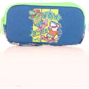 Kids 3 Bölmeli Kalem Çantası Cube Xtreme Mavi L8177