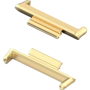 Huawei Watch Fit 3,4,4 Pro Için 20 mm Kordon Dönüştürücü Çelik Aparat Gold