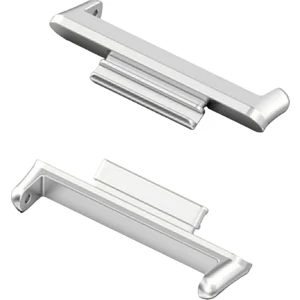 Huawei Watch Fit 3,4,4 Pro Için 20 mm Kordon Dönüştürücü Çelik Aparat Gümüş