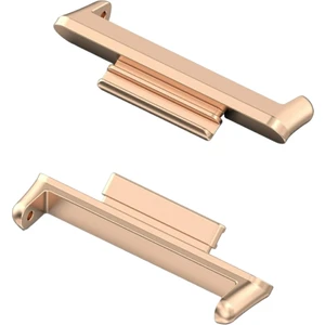 Huawei Watch Fit 3,4,4 Pro Için 20 mm Kordon Dönüştürücü Çelik Aparat Rose Gold