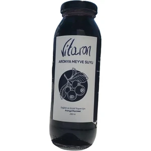 Aronya Meyve Suyu; 4 Şişe alım için ,  1 Şişe Bizden