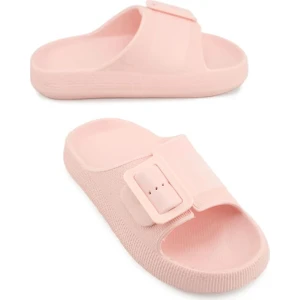 15653 Kadın Yazlık Tek Toka Eva Banyo Bahçe Havuz Plaj Terlik