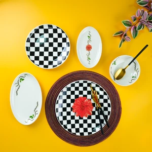 Plaid Rose 21 Parça 6 Kişilik Kahvaltı Takımı