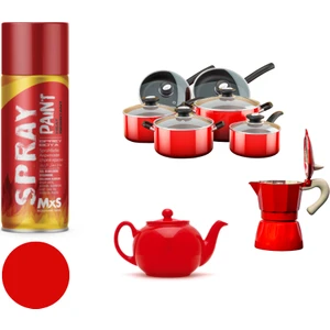 Mxs Premium Isıya Dayanıklı Sprey Boya 400 ml (Egzoz-Fırın-Çaydanlık-Jant-Motor Vb.)