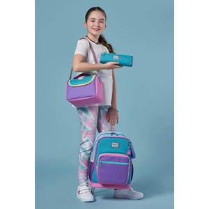 Coral High Kids Pembe Pastel Renkli 3'lü Okul Çanta Seti Ergonomik Tasarım 1 Adet Okul Çantası