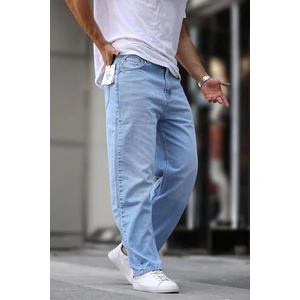 Mavi Erkek Yıkamalı Baggy Jean 7216