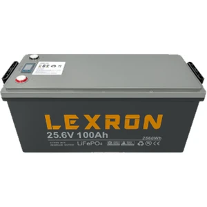 25.6V 100 Ah Lifepo4 Akü - 25.6 Volt 100 Amper Lityum Fosffat Akü - 2560 Wh (2.56 Kwh)