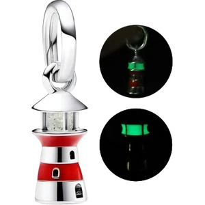 Asaf Accessory Karanlıkta Parlayan Deniz Feneri Charm