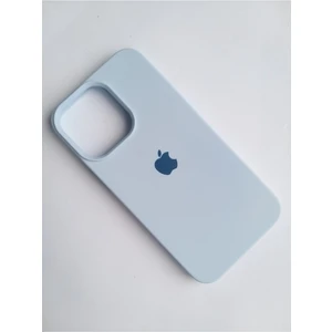 Stella Aksesuar iPhone 13 Pro Uyumlu Içi Kadife Logolu Silikon Telefon Kılıfı