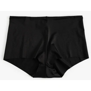 Hot Pants Boxer Ekstra Yüksek Bel Lazer Kesim Micro Kumaş