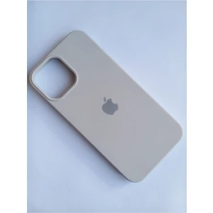 Stella Aksesuar Iphone 13 Pro Max Uyumlu Lansman Içi Kadife Silikon Logolu Kılıf