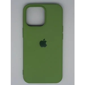 Stella Aksesuar iPhone 13 Pro Uyumlu Lansman Içi Kadife Logolu Silikon Telefon Kılıfı