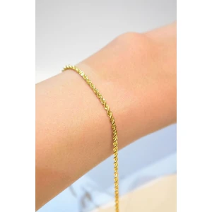 Yenigün Kuyumculuk 14 Ayar Halat Zincirli Altın Bileklik