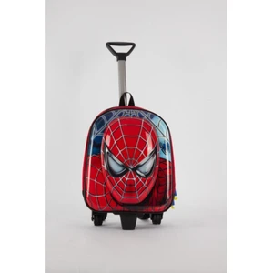 Dzc Kuzenler Avm Spiderman Çekçekli Anaokulu ve Kreş Çantası