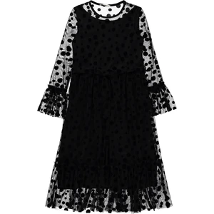 Civil Girls Kız Çocuk Elbise 10-13 Yaş Siyah