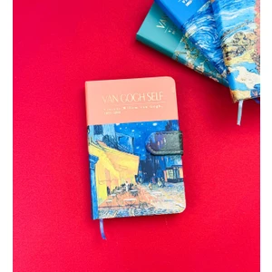 Van Gogh Tasarımlı Mıknatıs Kapaklı Defter  BM-1203