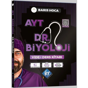 Kr Akademi Yayınları Barış Hoca AYT Dr. Biyoloji Video Ders Kitabı