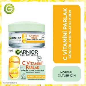C Vitamini Parlak Günlük Aydınlatıcı Nemlendirici Krem 50ML