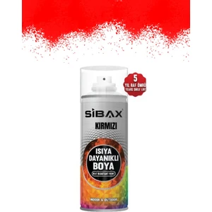 Isıya Dayanıklı Sprey Boya Kırmızı 400 ml (300°C-650°C)