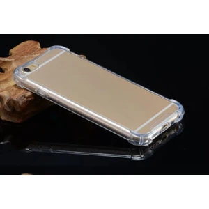 Techno Guru iPhone 6s Köşe Korumalı Şeffaf Jelly Premium Silikon Kılıf