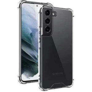 Techno Guru Samsung Galaxy S22 Plus Köşe Korumalı Şeffaf Jelly Premium Silikon Kılıf