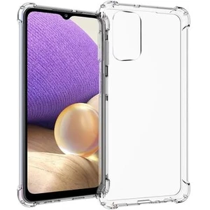 Techno Guru Samsung Galaxy A52 Köşe Korumalı Şeffaf Jelly Premium Silikon Kılıf