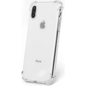 Techno Guru iPhone Xs Max Köşe Korumalı Şeffaf Jelly Premium Silikon Kılıf