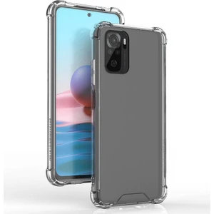 Techno Guru Redmi Note 10 Köşe Korumalı Şeffaf Jelly Premium Silikon Kılıf