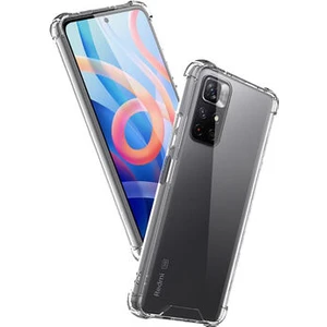 Techno Guru Redmi Note 11T 5g Köşe Korumalı Şeffaf Jelly Premium Silikon Kılıf